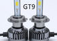 Żarówka reflektora samochodowego GT9 H7 50W 6000 lumenów 3-kolorowy reflektor LED 4300K ​​3000K 6000K