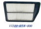 Filtry powietrza do silników samochodowych ISO9001 Filtr powietrza Honda 17220-Rta-000