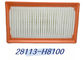 Wysokowydajne filtry powietrza kabinowego z włókniną bawełnianą 28113-H8100 dla Hyundai KIA